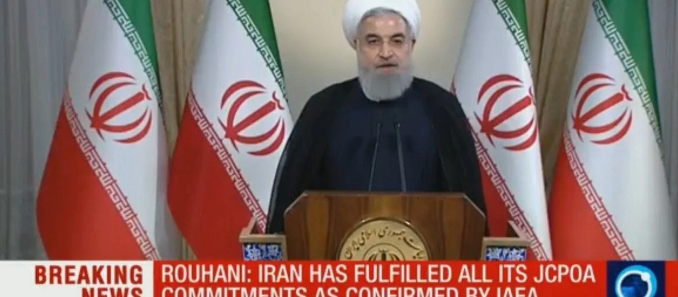 Διάγγελμα Ροχανί για τις ανακοινώσεις Τραμπ – Μένει στη συμφωνία το Ιράν